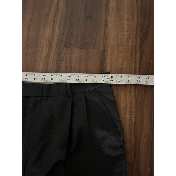 Vintage Foreman & Clark Men's Dark Gray Plaid Suit Jacket 44L with Pants 39L - Picture 15 of 16